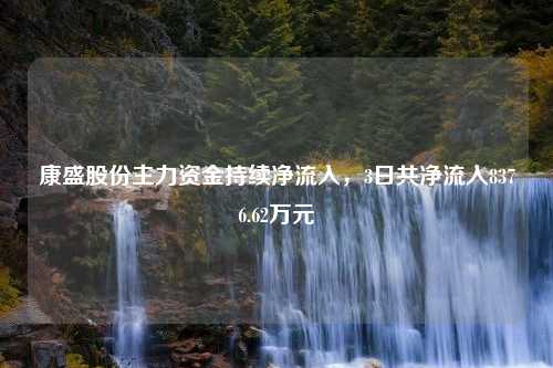 康盛股份主力资金持续净流入，3日共净流入8376.62万元